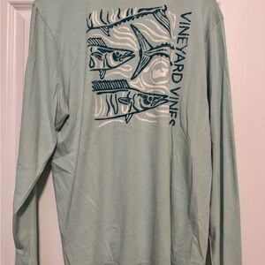 Vineyard Vines Graphic Long Sleeve Dune Shirt
